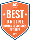 Voted one of the best online Human Resources Degree Program