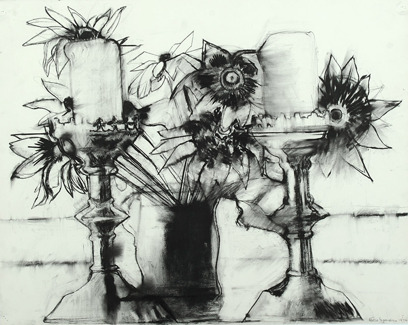 Nora Speyer , American  Untitled, 1974  Charcoal on paper, 23 x 29 inches  Gift of the Artist 