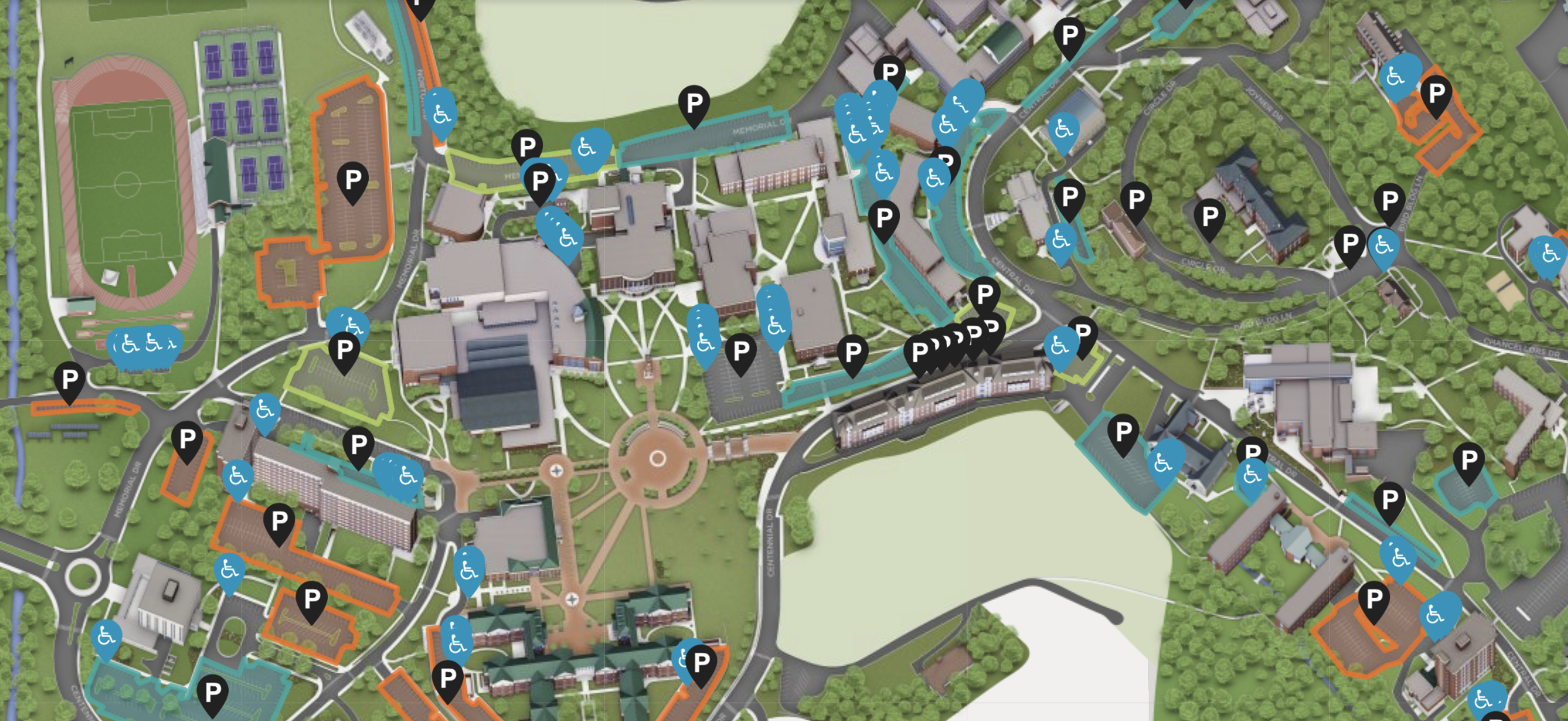 West Valley Campus Map